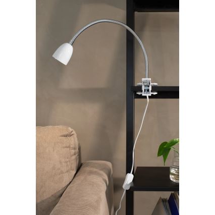 Markslöjd 106091 - Настільна LED лампа з затискачем TULIP LED/3W/230V білий