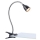 Markslöjd 106092 - Светодиодная настольная лампа с зажимом TULIP LED/3W/230V черная