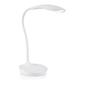 Markslöjd 106093 - Светодиодная настольная лампа с регулированием яркости и USB SWAN LED/4,6W/230V