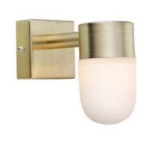 	Markslöjd 106374 - Настенный светильник для ванной комнаты MENTON 1xG9/18W230V IP44