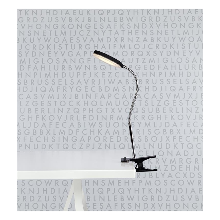 Markslöjd 106471 - Светодиодная лампа с зажимом FLEX LED/5W/230V