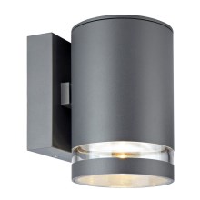 Markslöjd 106515 - Вуличний настінний LED світильник IRIS LED/5W/230V IP44 антрацит