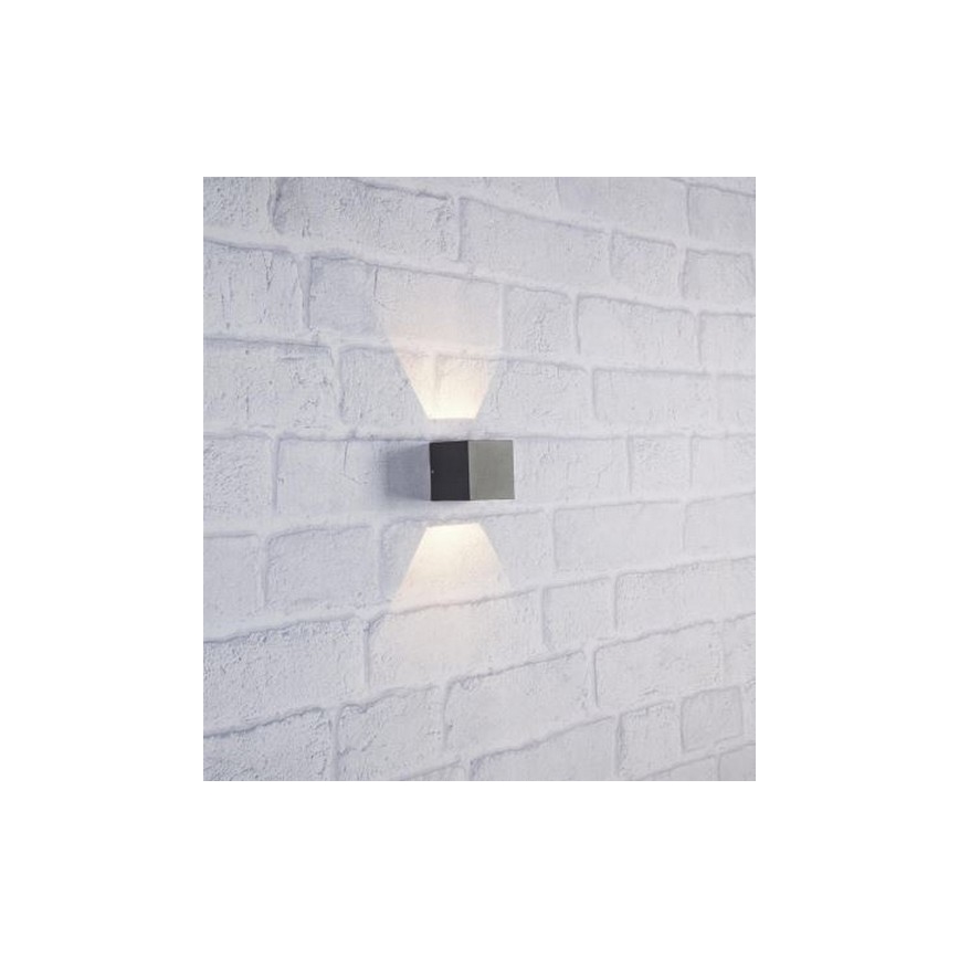 Markslöjd 106521 - Светодиодный уличный светильник ARGOS LED/4W/230V IP44 серый