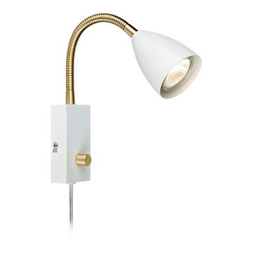 Markslöjd 106588 - Настенный диммируемый светильник CIRO 1xGU10/7W/230V белый