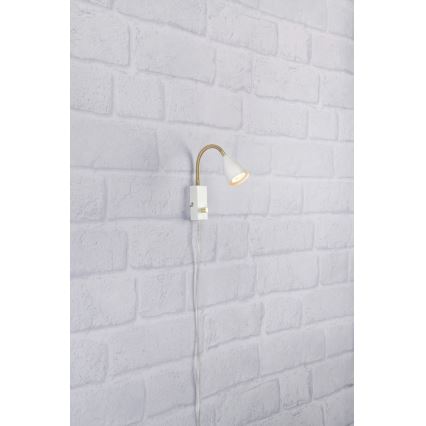 Markslöjd 106588 - Настенный диммируемый светильник CIRO 1xGU10/7W/230V белый