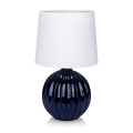 Markslöjd 106886 - Настольная лампа MELANIE 1xE14/40W/230V белая/синяя