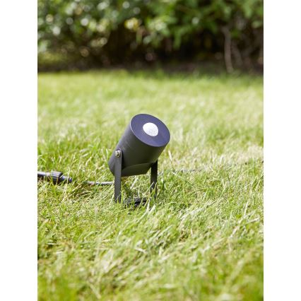 Markslöjd 106940 - Зовнішній датчик руху та сутінків PIR GARDEN24 IP44 чорний