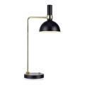 Markslöjd 106973 - Настольная диммируемая лампа LARRY 1xE27/60W/230V черная/золотистая