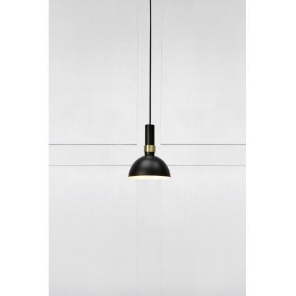 Markslöjd 106974 - Подвесная люстра LARRY 1xE27/60W/230V черная/золотистая