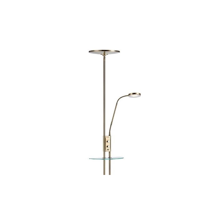 Markslöjd 107009 - Светодиодный торшер с регулированием яркости FRIEND LED/18W/230V + LED/5W