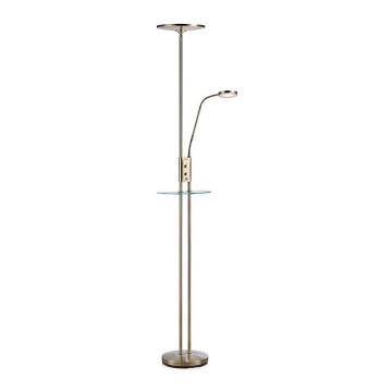 Markslöjd 107009 - Світлодіодний торшер з регульованою яскравістю FRIEND LED/18W/230V + LED/5W