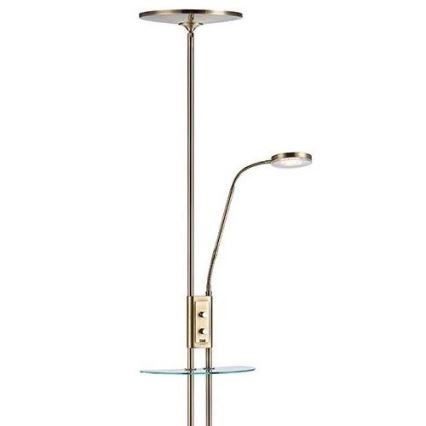 Markslöjd 107009 - Світлодіодний торшер з регульованою яскравістю FRIEND LED/18W/230V + LED/5W