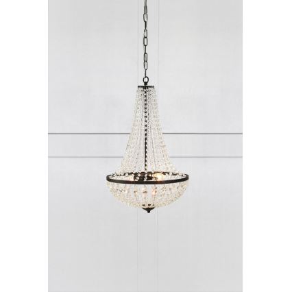 Markslöjd 107027 - Хрустальная люстра на цепи GRÄNSÖ 2xE14/40W/230V