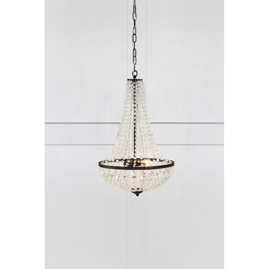 Markslöjd 107027 - Кришталева люстра на ланцюжку GRÄNSÖ 2xE14/40W/230V