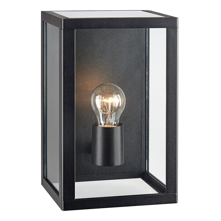 Markslöjd 107113 - Вуличний настінний світильник PELHAM 1xE27/60W/230V IP44 чорний