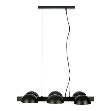 Markslöjd 107138 - Подвесная люстра FLAMINGO 6xE14/40W/230V черная 