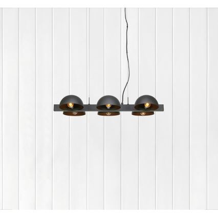 Markslöjd 107138 - Подвесная люстра FLAMINGO 6xE14/40W/230V черная 