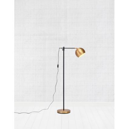 Markslöjd 107231 - Торшер CHESTER 1xE27/40W/230V черный /бронза