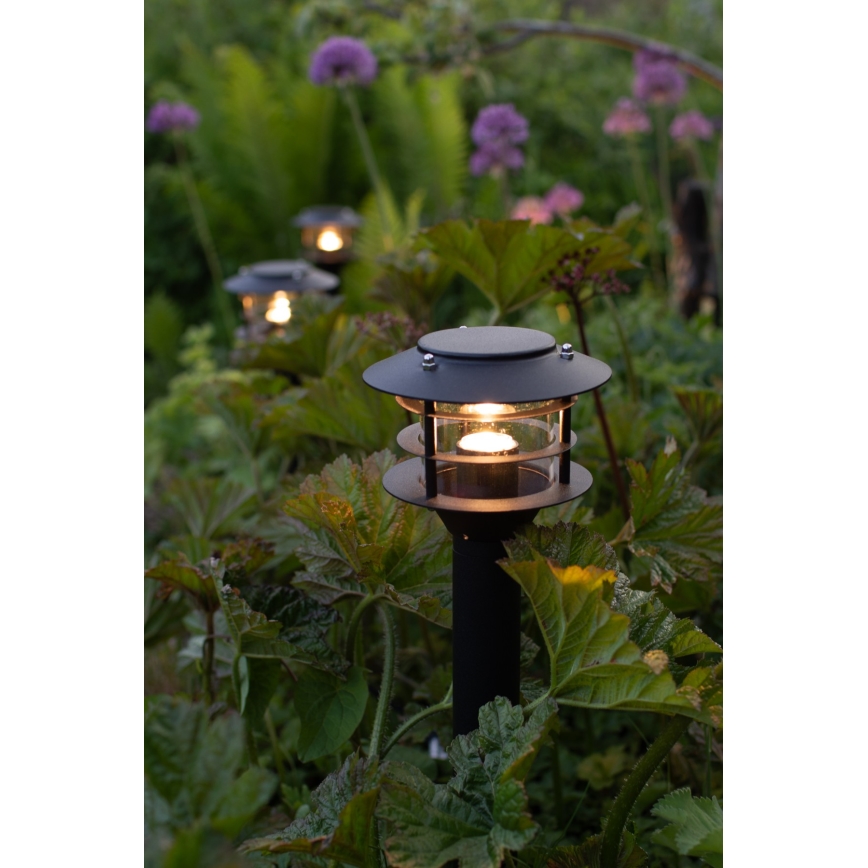 Markslöjd 107290 - Вулична світлодіодна лампа GARDEN 24 LED/3W/24V 45 см IP44 чорний