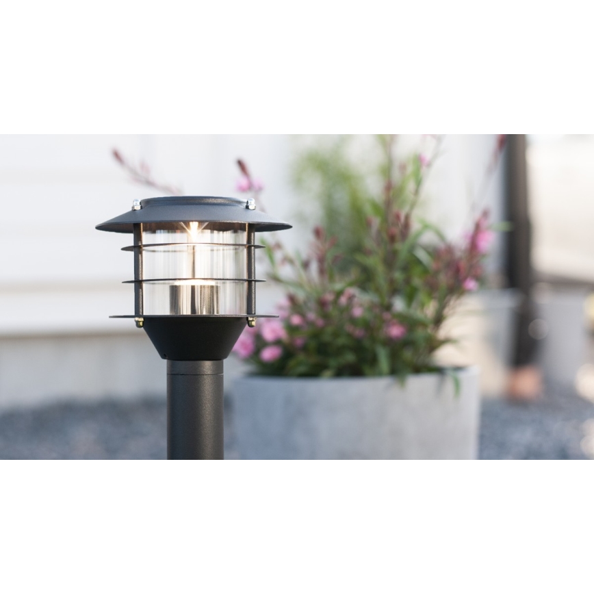 Markslöjd 107290 - Вулична світлодіодна лампа GARDEN 24 LED/3W/24V 45 см IP44 чорний
