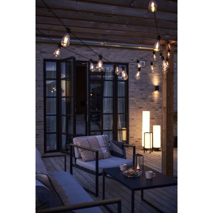 Markslöjd 107293 - Светодиодная уличная декоративная гирлянда GIRLANDA GARDEN 10xLED 5,5 м IP44