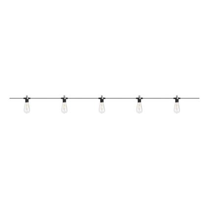 Markslöjd 107293 - Уличная светодиодная декоративная гирлянда GARLAND GARDEN 10xLED 5,5 м IP44