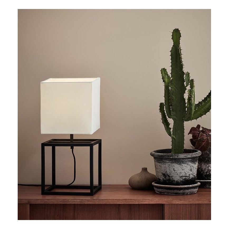 Markslöjd 107306 - Настольная лампа CUBE 1xE27/60W/230V