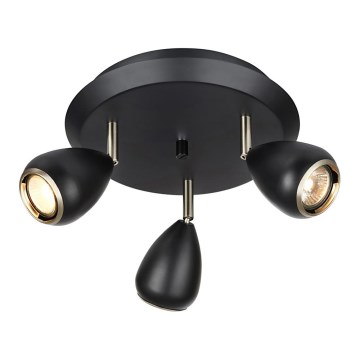 Markslöjd 107337 - Точковий світильник BIKE 3xGU10/12W/230V