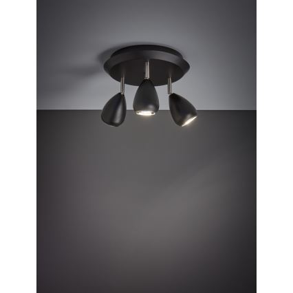 Markslöjd 107337 - Точковий світильник BIKE 3xGU10/12W/230V