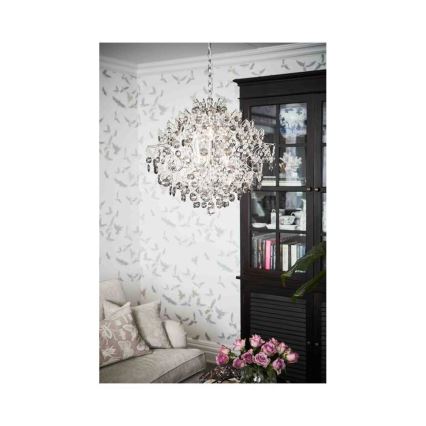 Markslöjd 107415 - Кришталева люстра на ланцюжку HIDDEN 6xE14/40W/230V