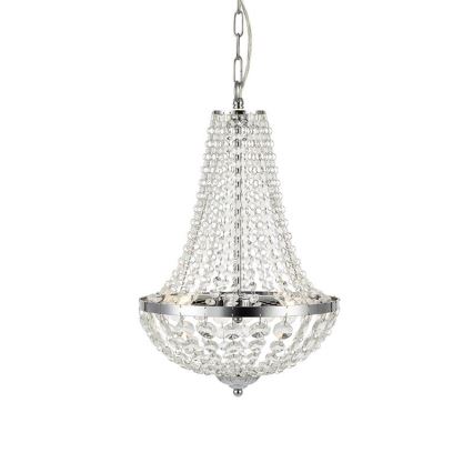 Markslöjd 107550 - Кришталева люстра на ланцюгу для ванної GRÄNSÖ 2xG9/20W/230V IP44