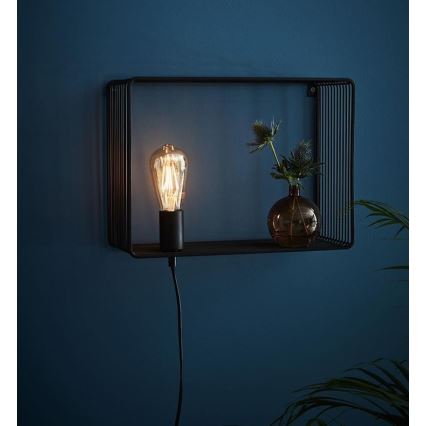 Markslöjd 107814 - Настінний світильник SHELF 1xE27/60W/230V
