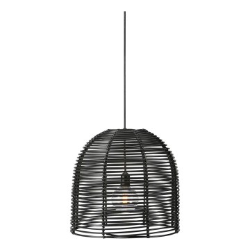 Markslöjd 107990 - LED Зовнішній підвісний світильник GARDEN24 LED/2,86W/24V IP44 ротанг/чорний