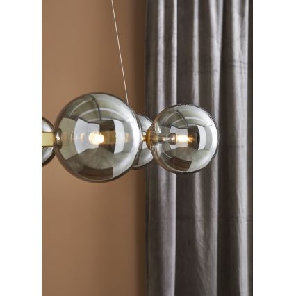 Markslöjd 108050 - Люстра на тросе CIRCLE 6xG9/20W/230V золотая