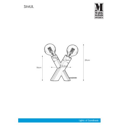 Markslöjd 108053 - Настольная лампа SIMUL 1xE27/40W + 1xE14/40W/230V золотистый