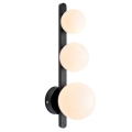 Markslöjd 108068 - Настенный светильник для ванной комнаты PURO 3xG9/20W/230V IP44 черный