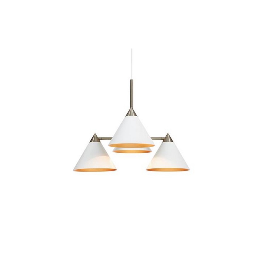 Markslöjd 108077 - Підвісна люстра KLINT 4xE14/40W/230V білий