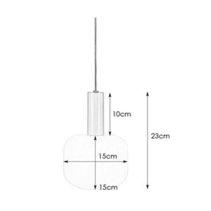Markslöjd 108122 - Подвесная люстра SOBER 1xE14/40W/230V матовый хром
