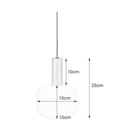 Markslöjd 108123 - Підвісна люстра SOBER 1xE14/40W/230V латунь