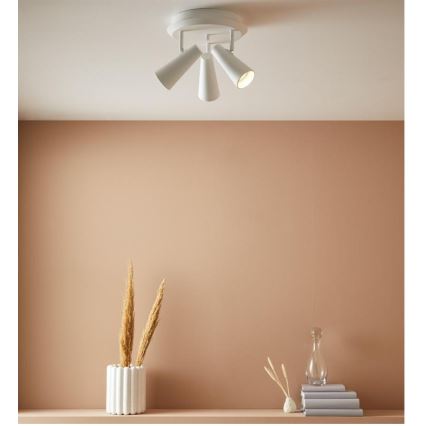 Markslöjd 108203 - Точковий світильник CREST 3xGU10/7W/230V білий