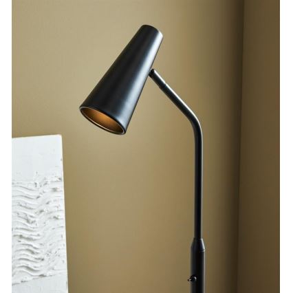 Markslöjd 108206 - Торшер CREST 1xGU10/7W/230V чорний