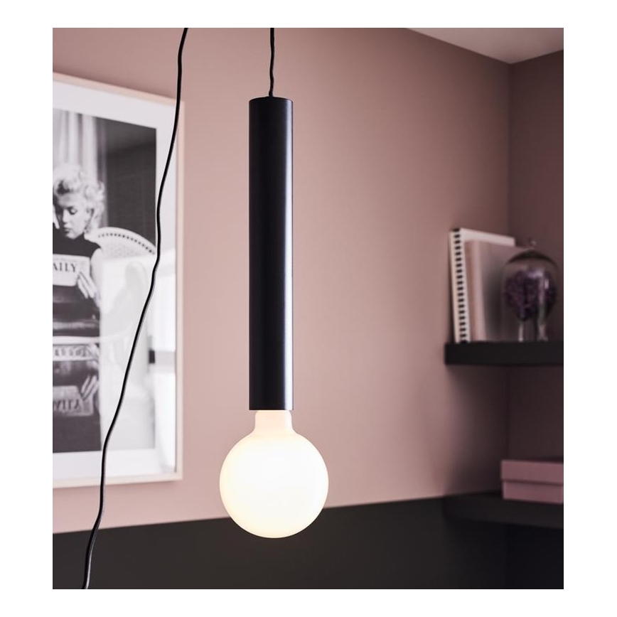 Markslöjd 108260 - Люстра на тросе SENCILLO 1xE27/40W/230V черная