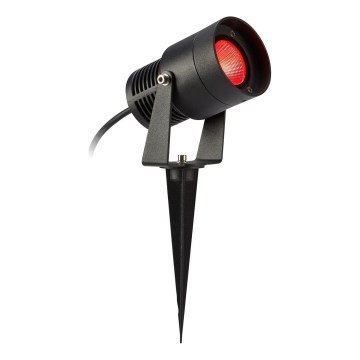 Markslöjd 108404 - Уличный светильник GARDEN24 LED RGBW, 6 Вт, 24 В, 30 см, IP44, черный