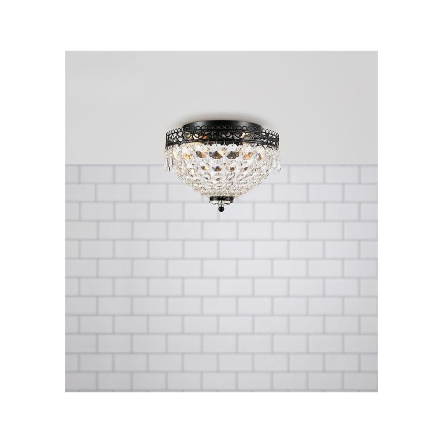 Markslöjd 108424 - Потолочный светильник JOLINE 2xE14/40W/230V черный