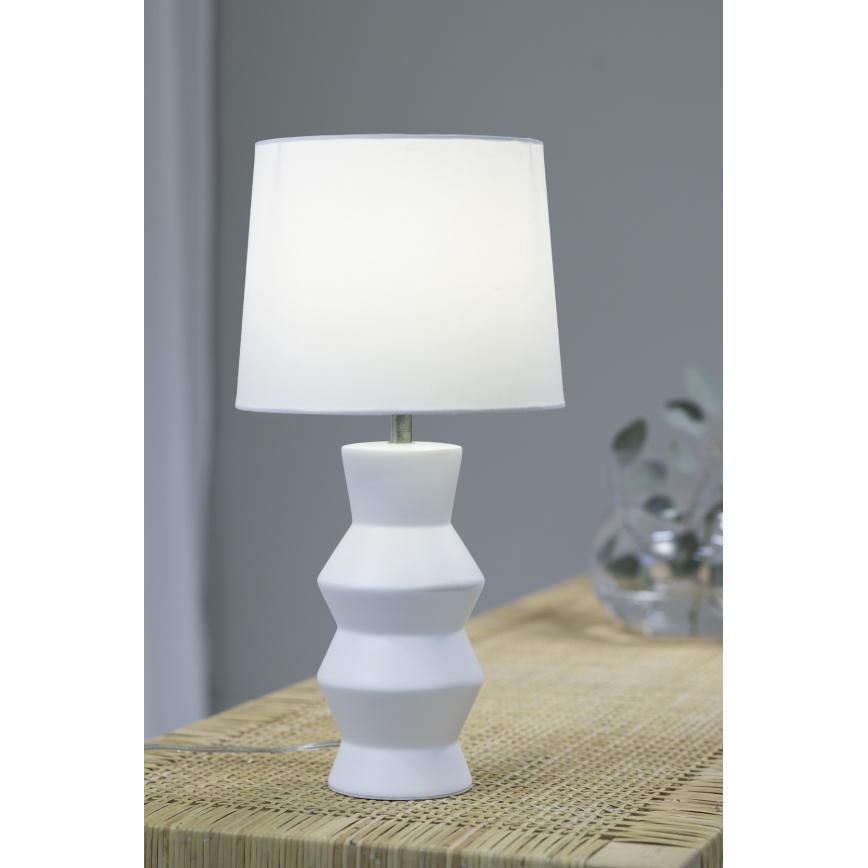 Markslöjd 108448 - Настольная лампа SIENNA 1xE27/40W/230V белый