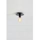 Markslöjd 108540 - Потолочный светильник PIATTO 1xE27/40W/230V черный
