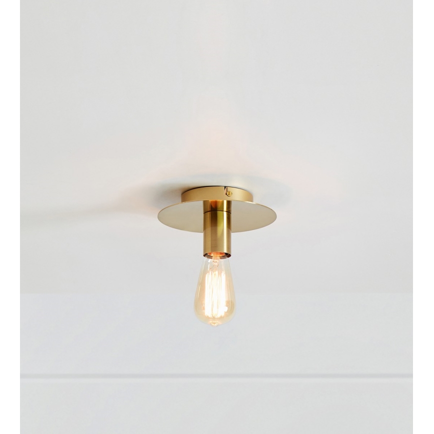 Markslöjd 108541 - Потолочный светильник PIATTO 1xE27/40W/230V золотой