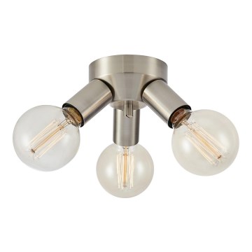 Markslöjd 108551 - Потолочный светильник MAZZO 3xE27/40W/230V матовый хром