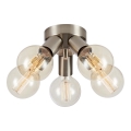 Markslöjd 108554 - Потолочный светильник MAZZO 5xE27/40W/230V матовый хром