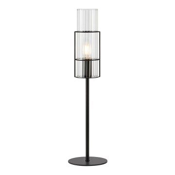 Markslöjd 108555 - Настільна лампа TUBO 1xE14/40W/230V 50 см чорний/прозорий
